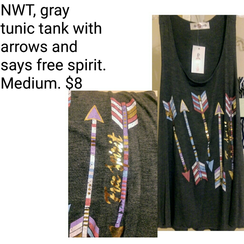 Brand new tunic tank top.